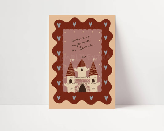 once upon a time - print