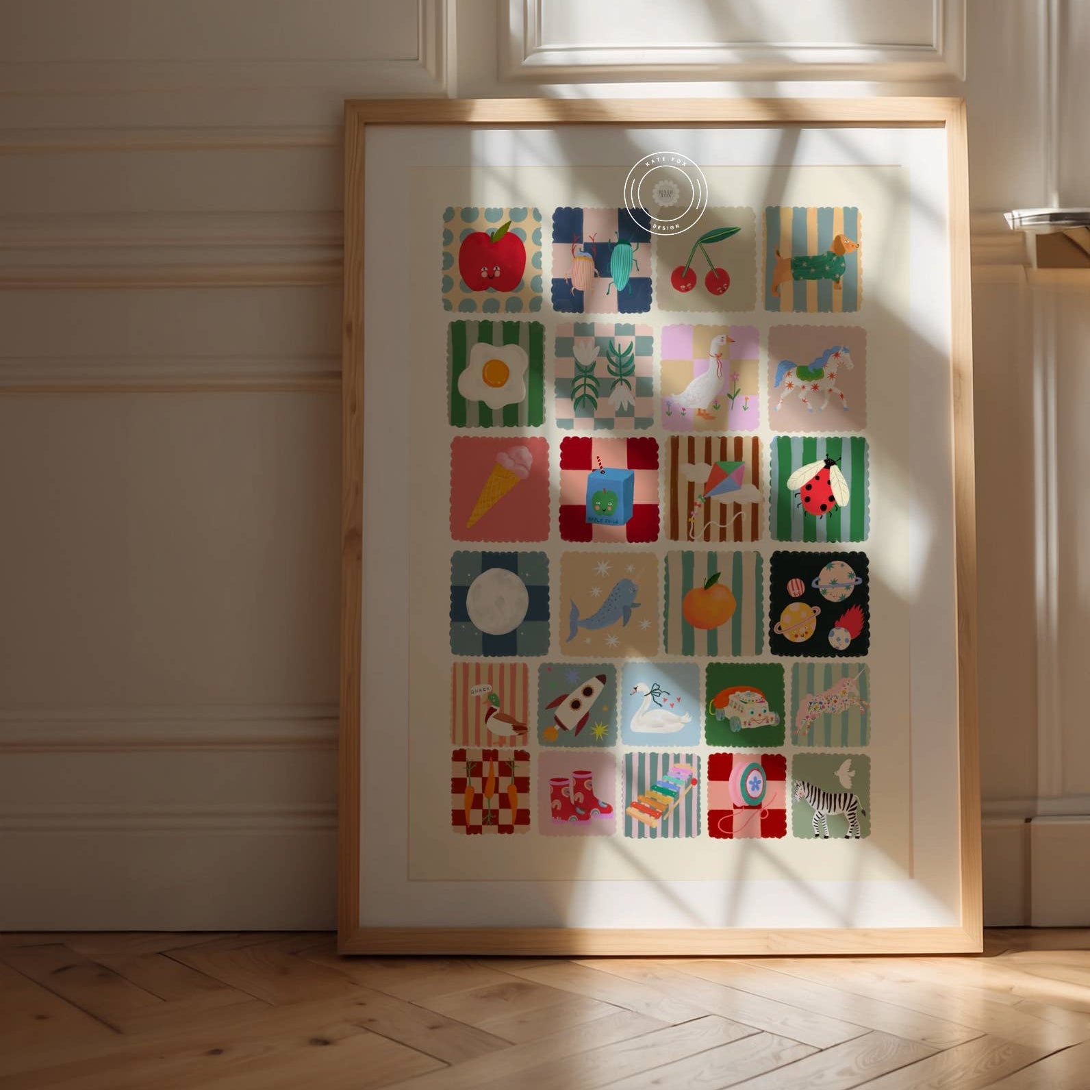 cool kids alphabet - print