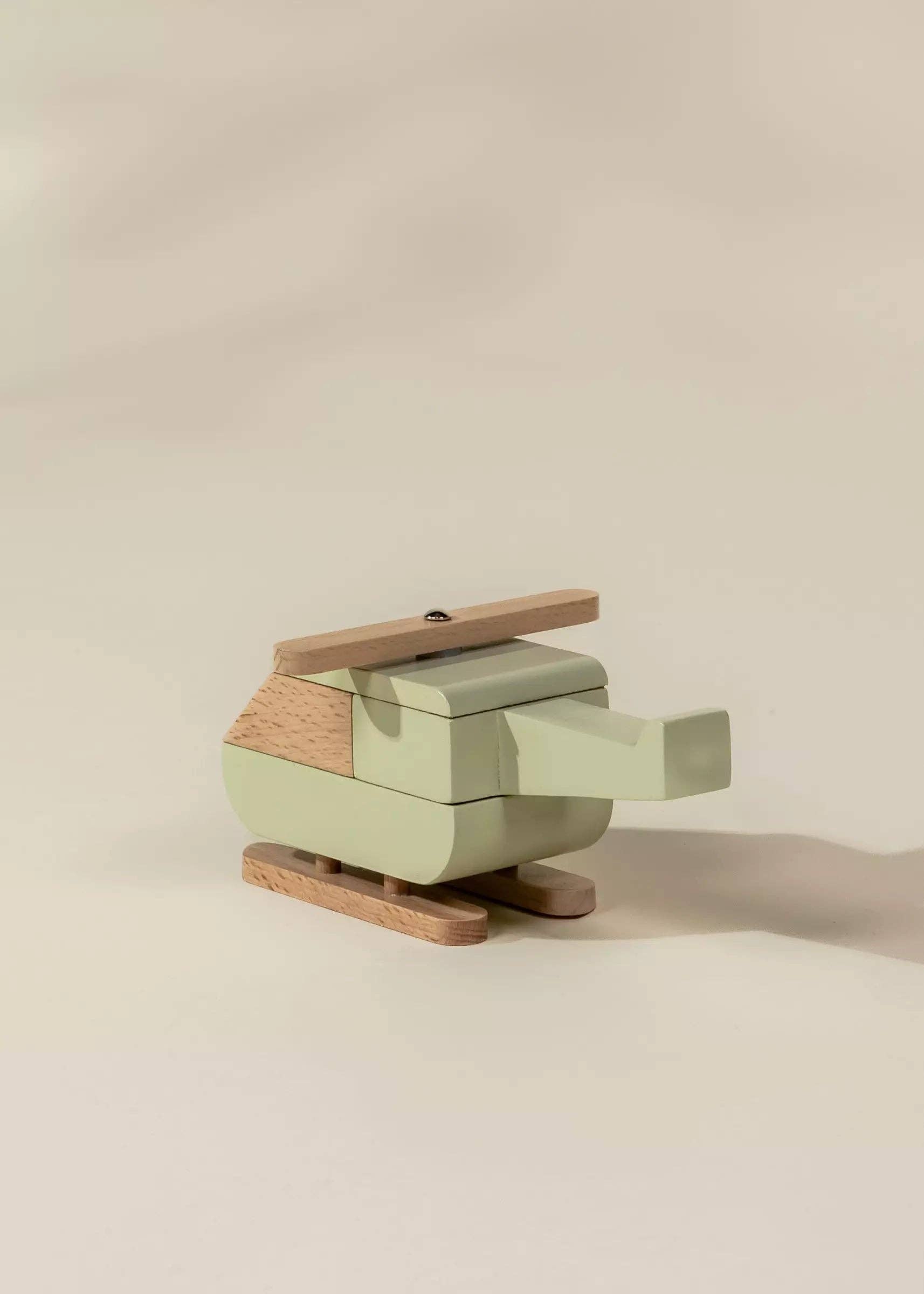 helicopter - wooden vehicle