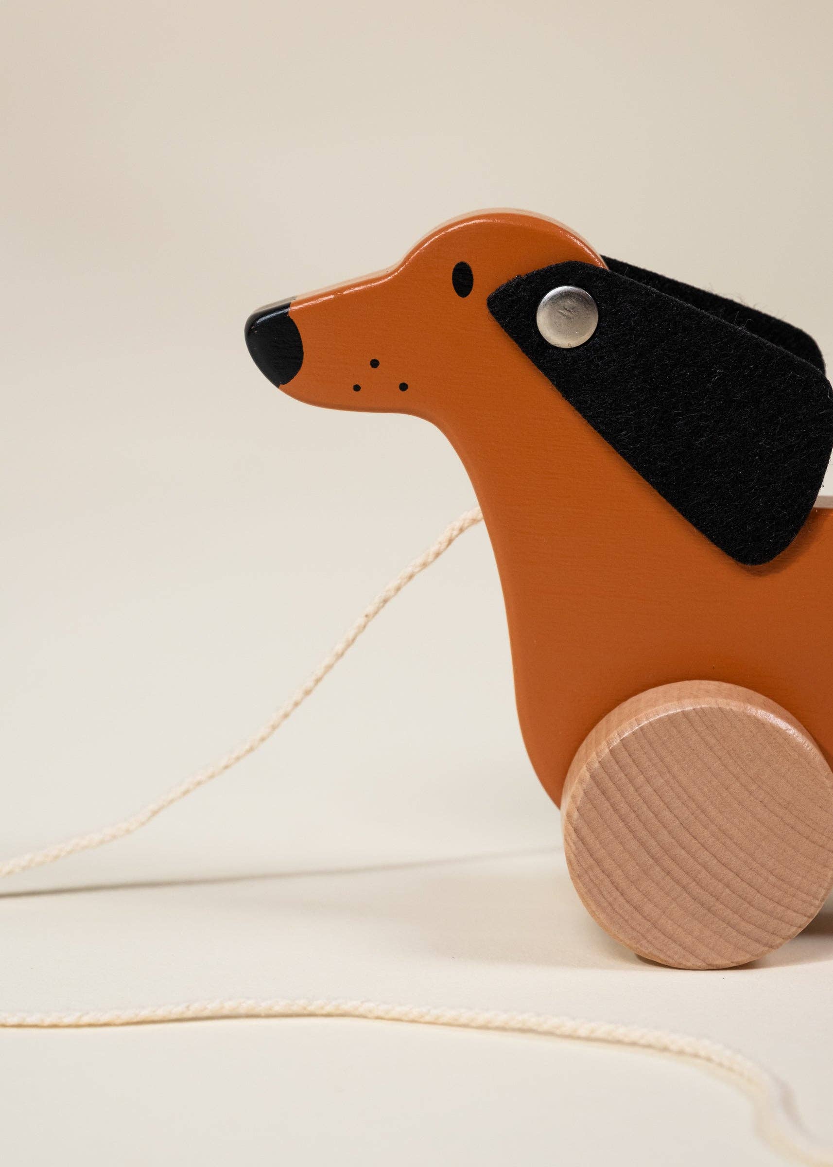 pull-along sausage dog