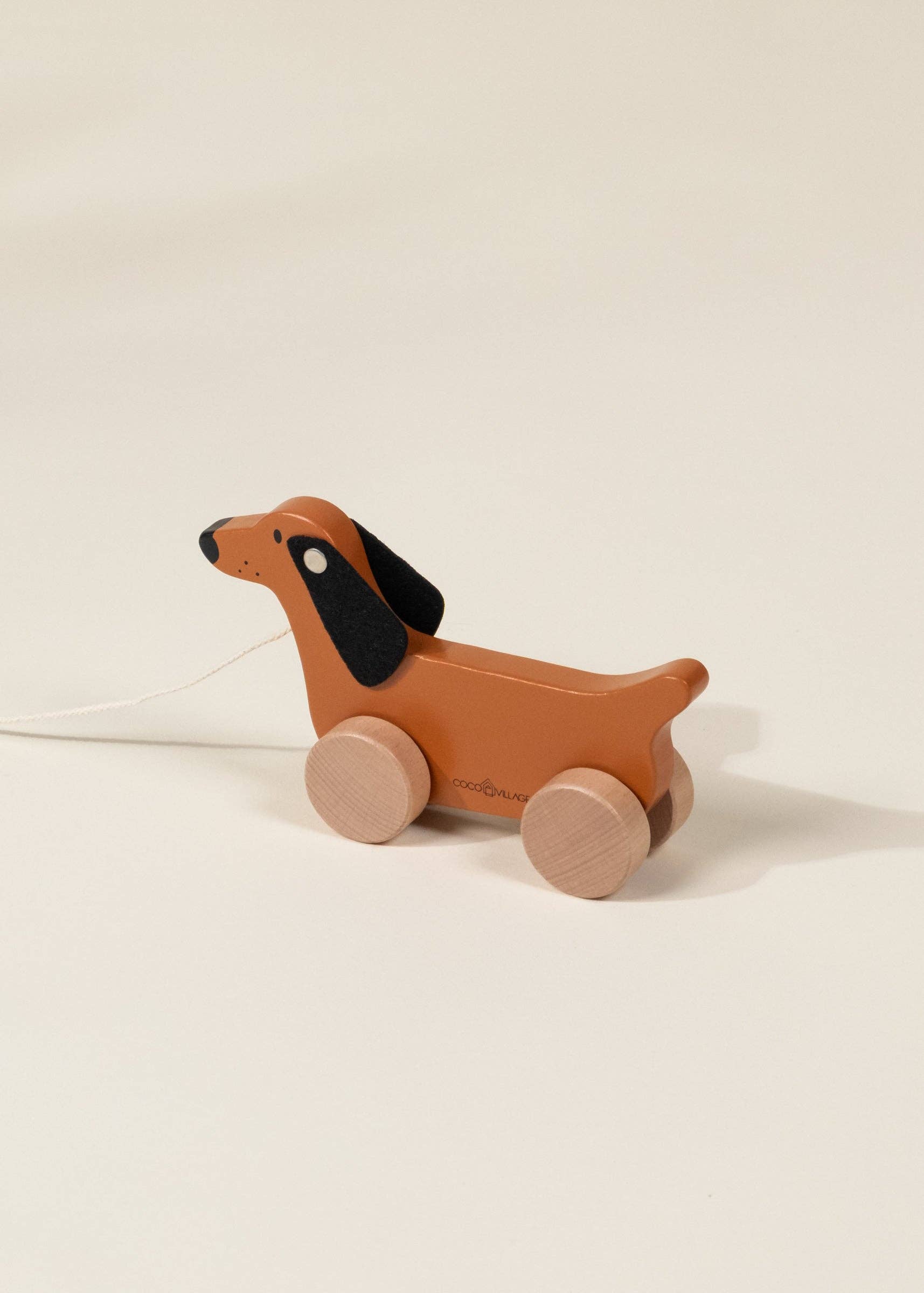 pull-along sausage dog