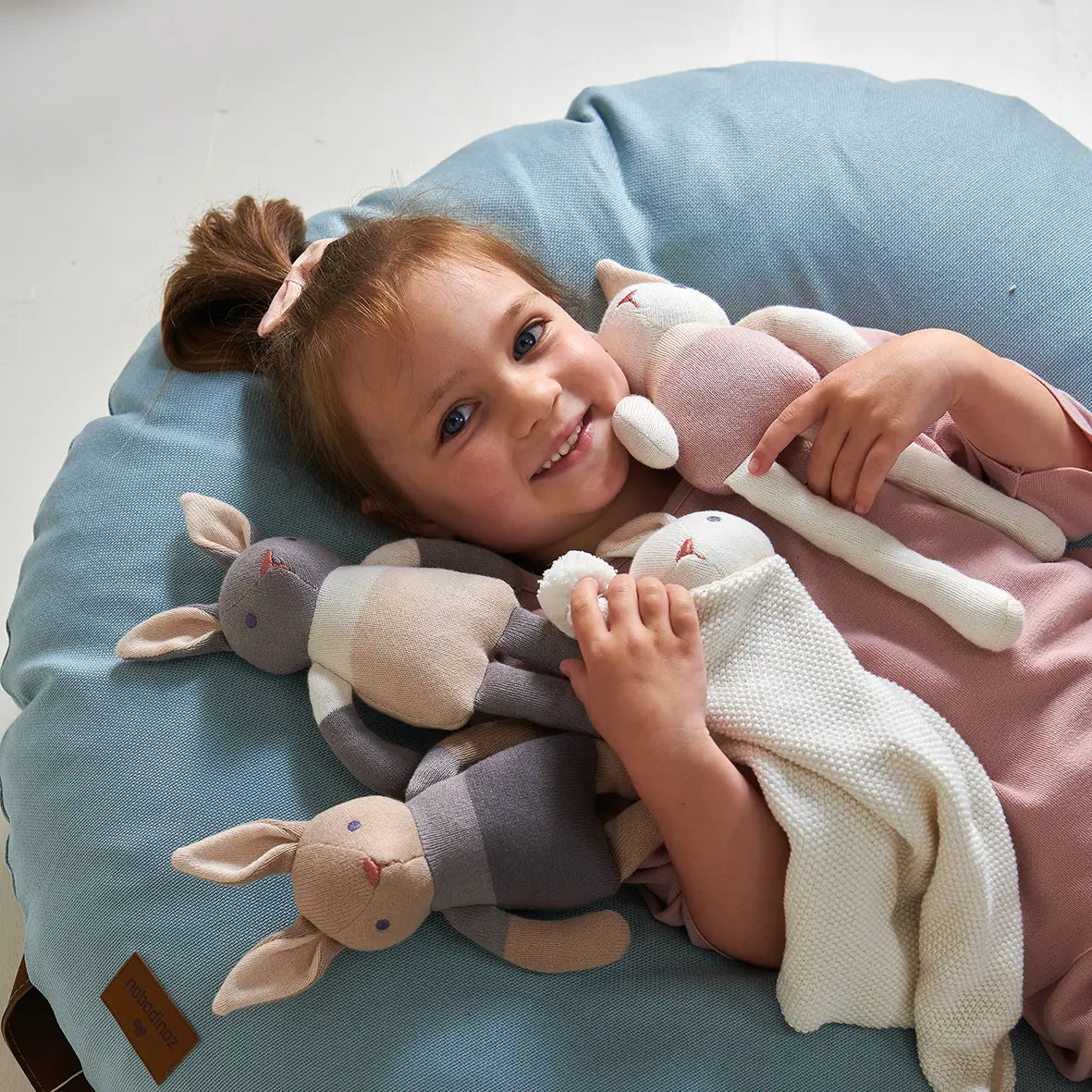 baby threads grey bunny