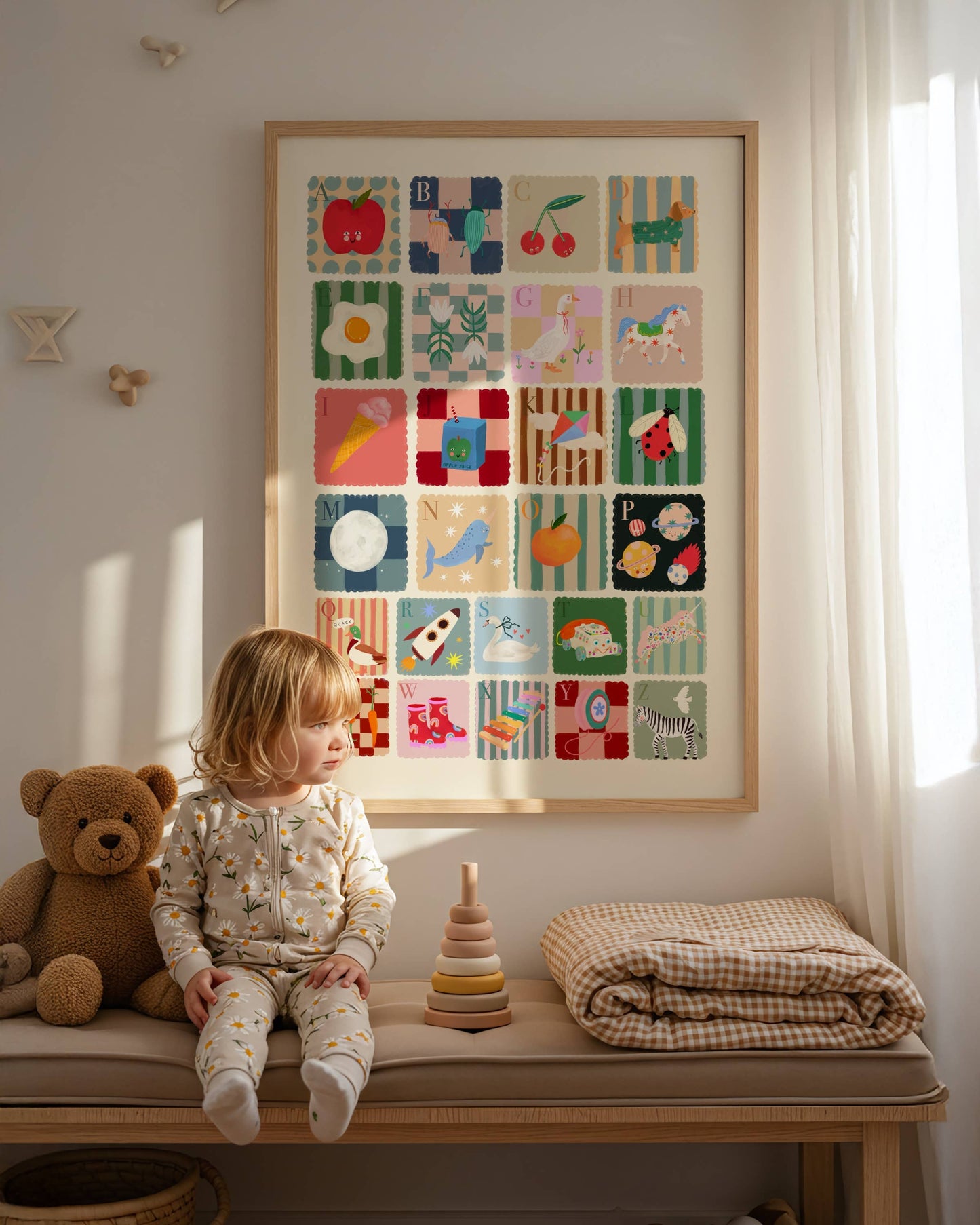 cool kids alphabet - print