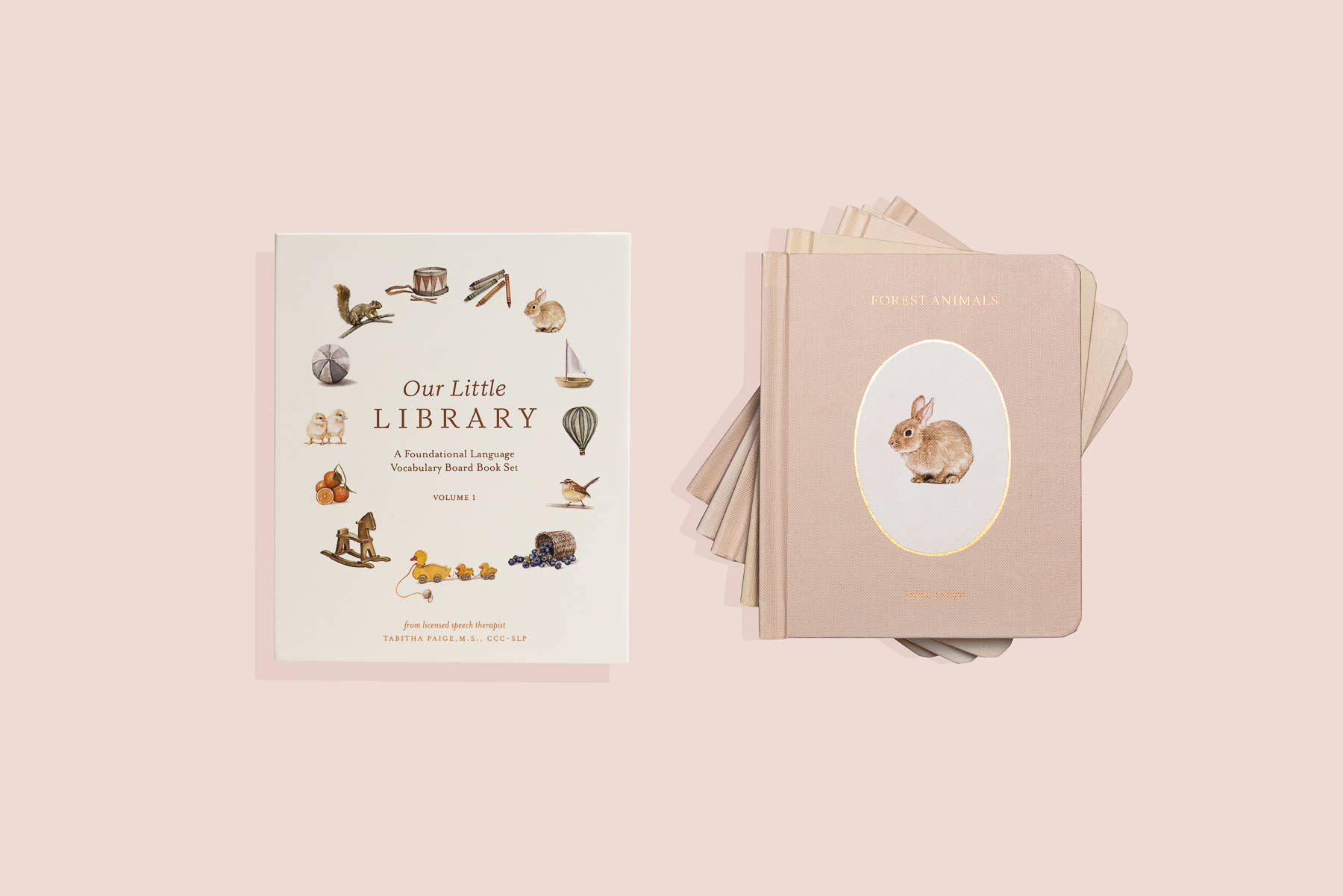 our little library vol. 1 (5 board book box set)