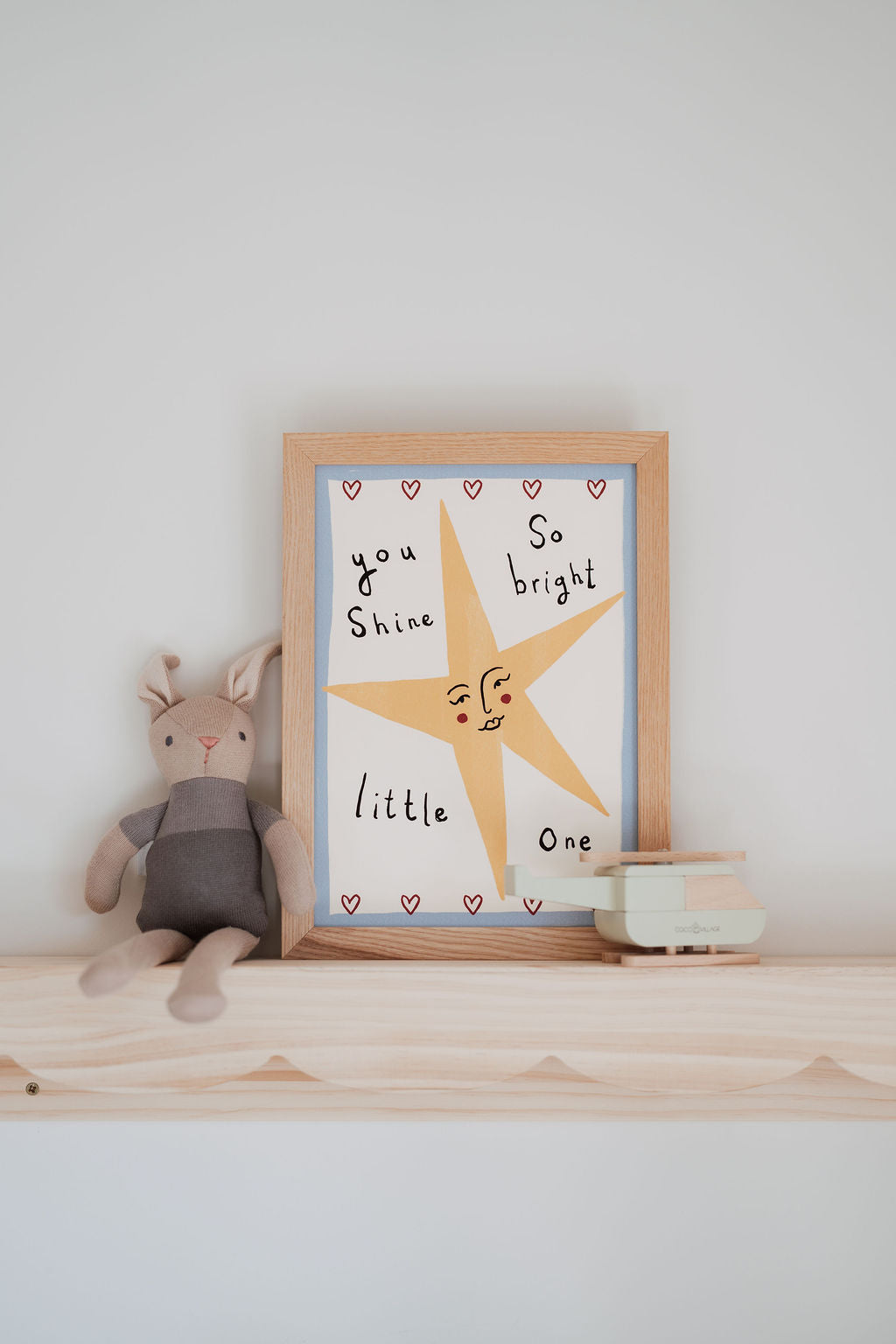 baby threads taupe bunny
