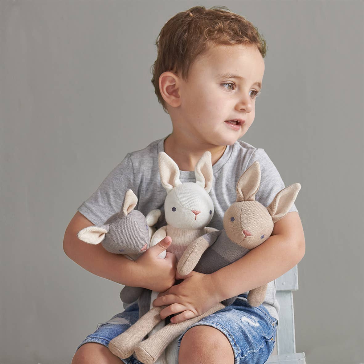 baby threads cream bunny