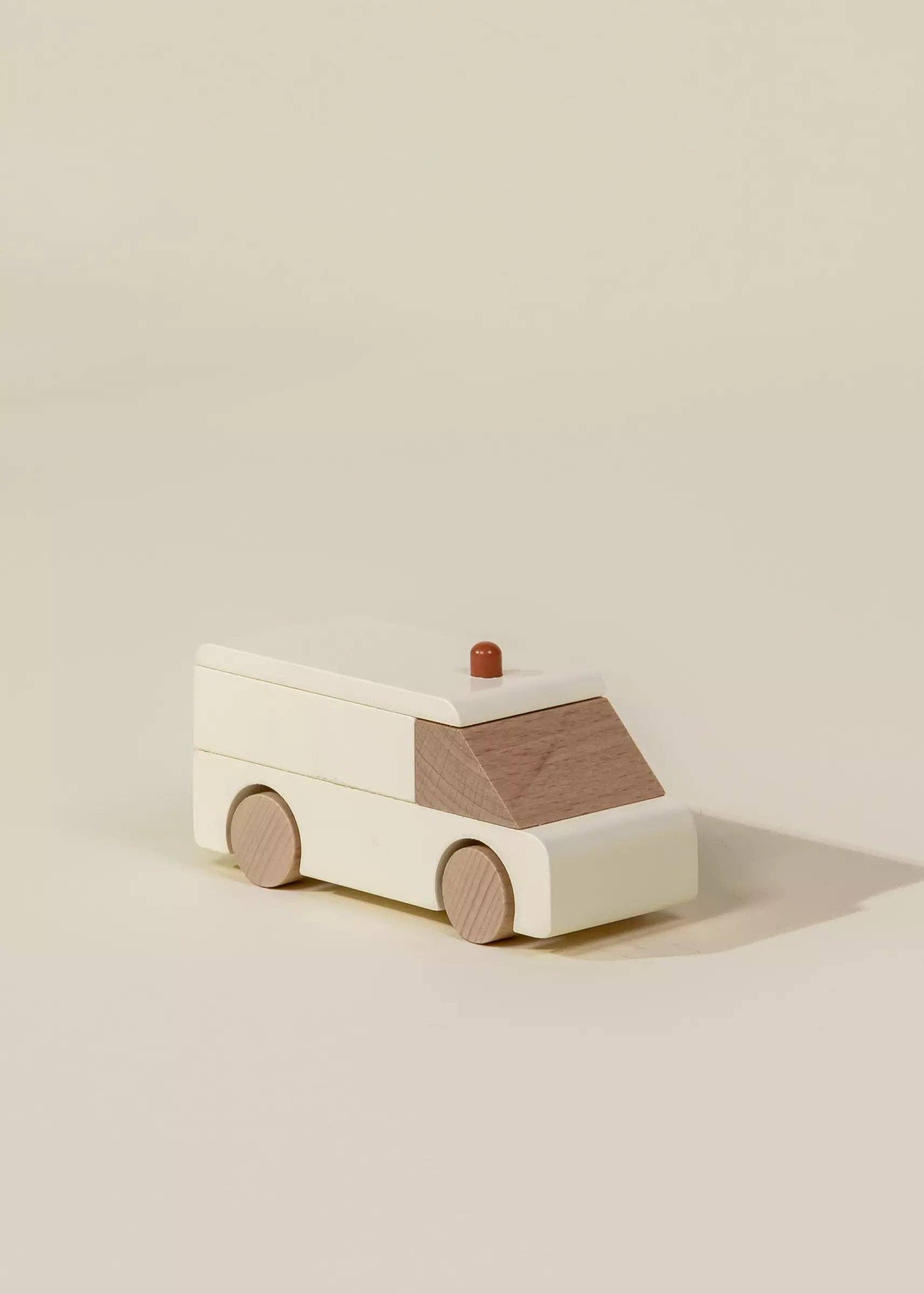 ambulance - wooden vehicle