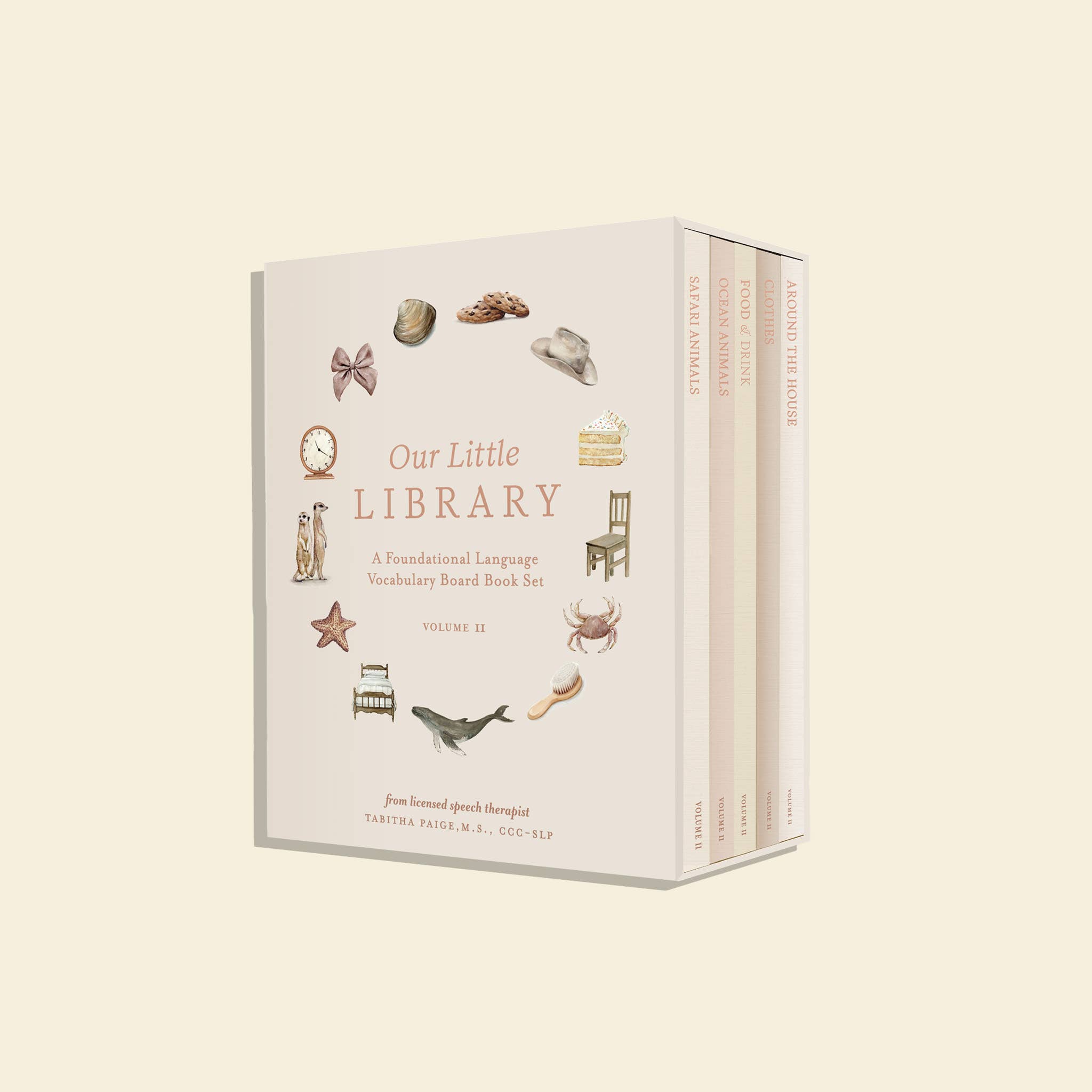 our little library vol. 2 (5 board book box set)
