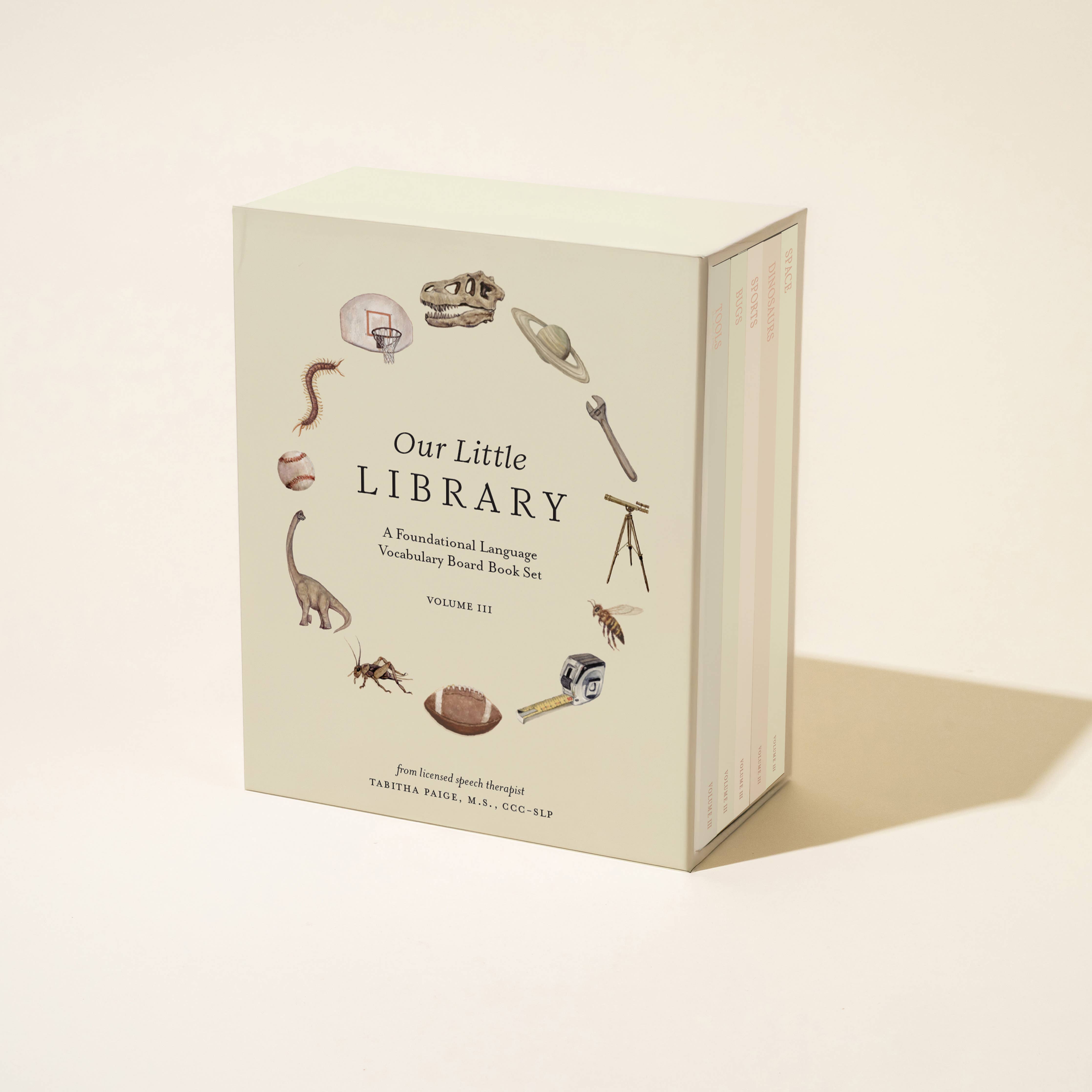 our little library vol. 3 (5 board book set)