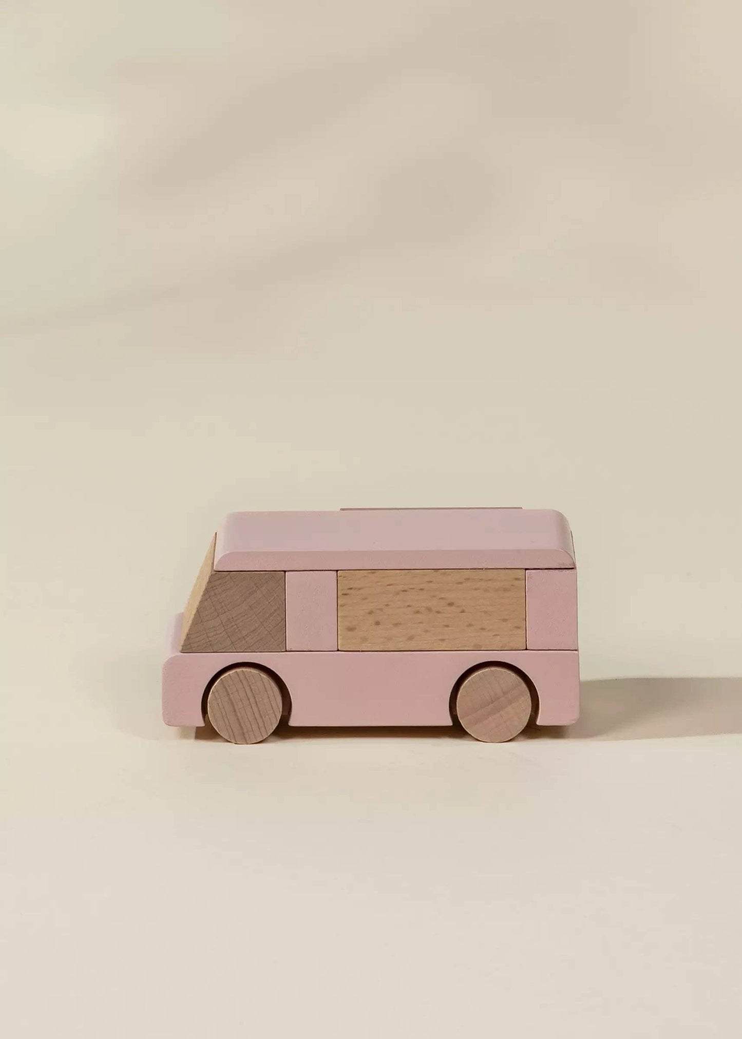ice-cream truck - wooden vehicle