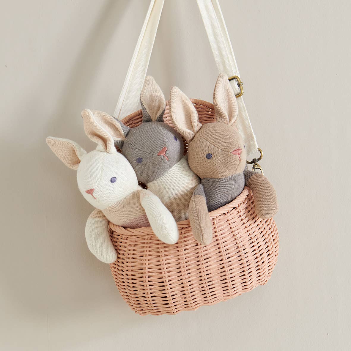 baby threads cream bunny