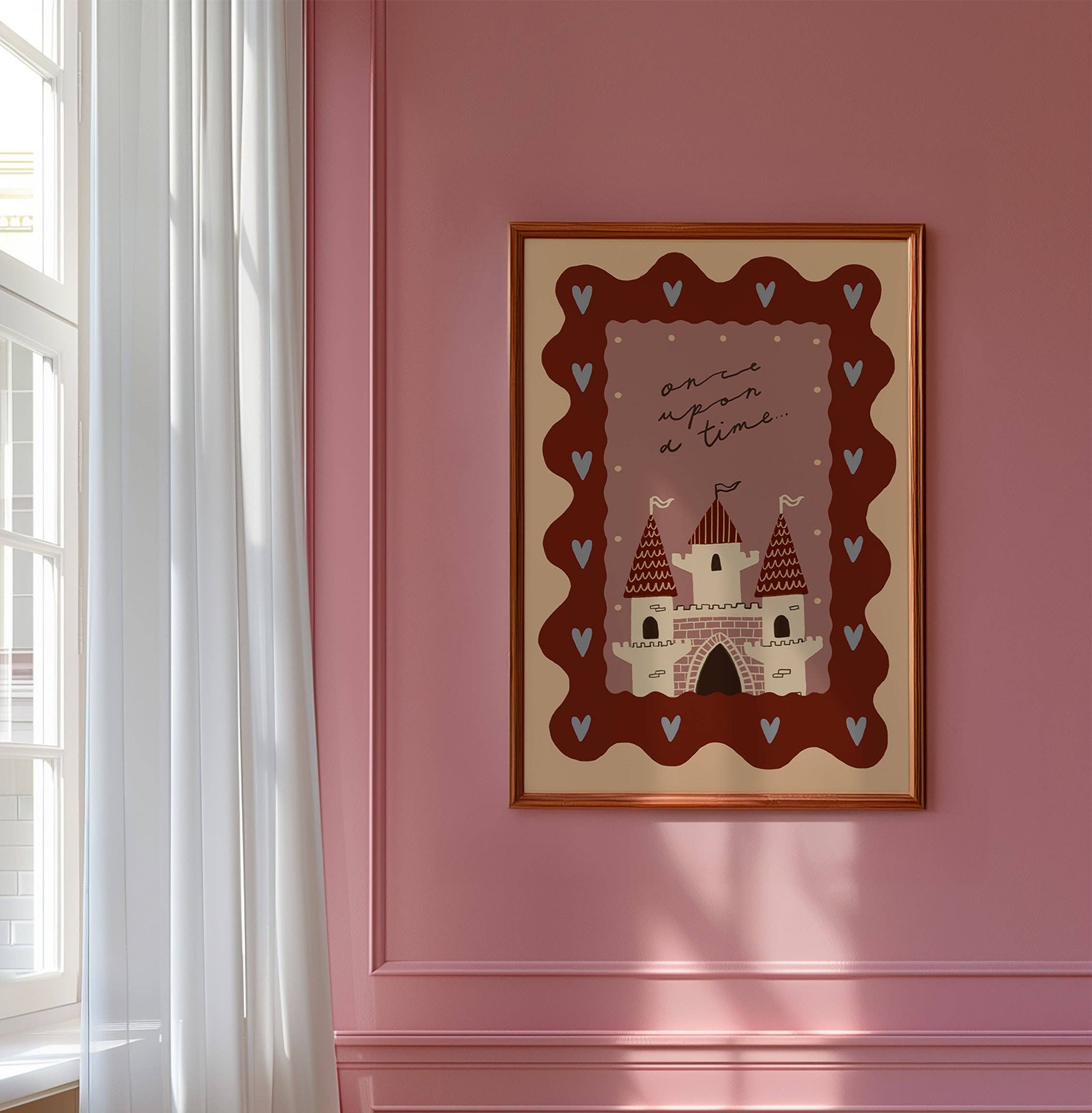 once upon a time - print
