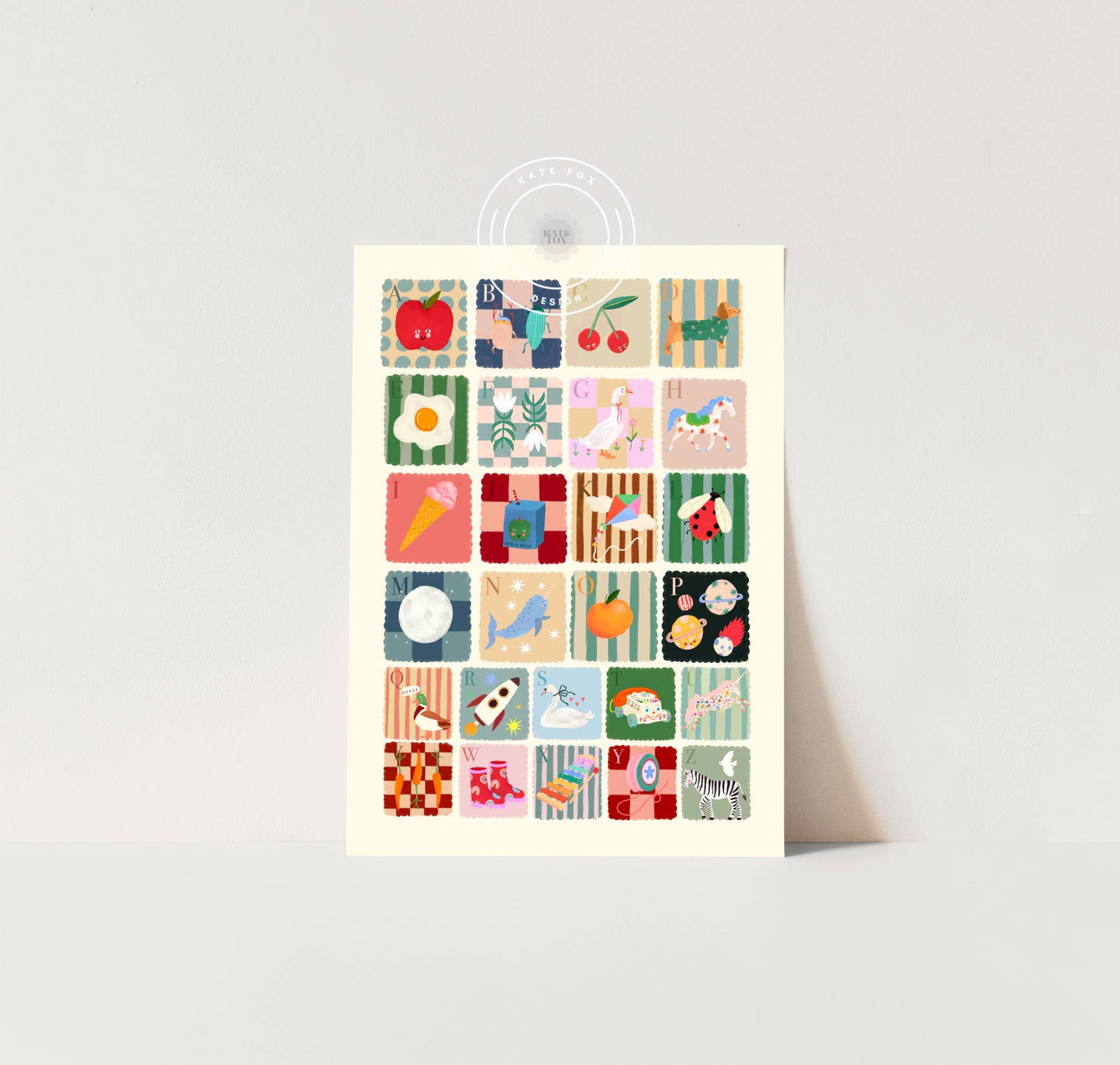cool kids alphabet - print