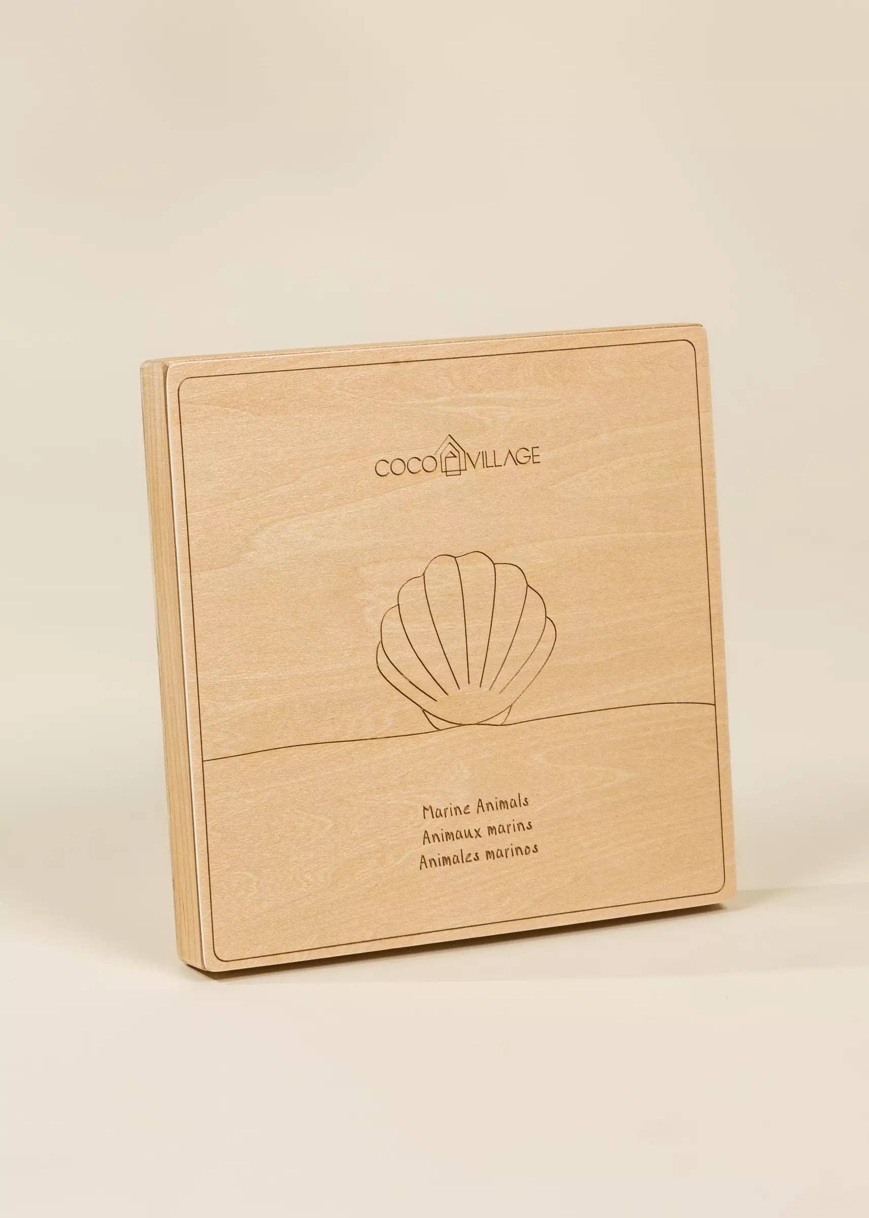 wooden puzzle - under the sea (10 pcs)
