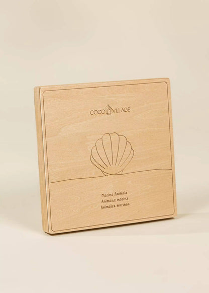 wooden puzzle - under the sea (10 pcs)