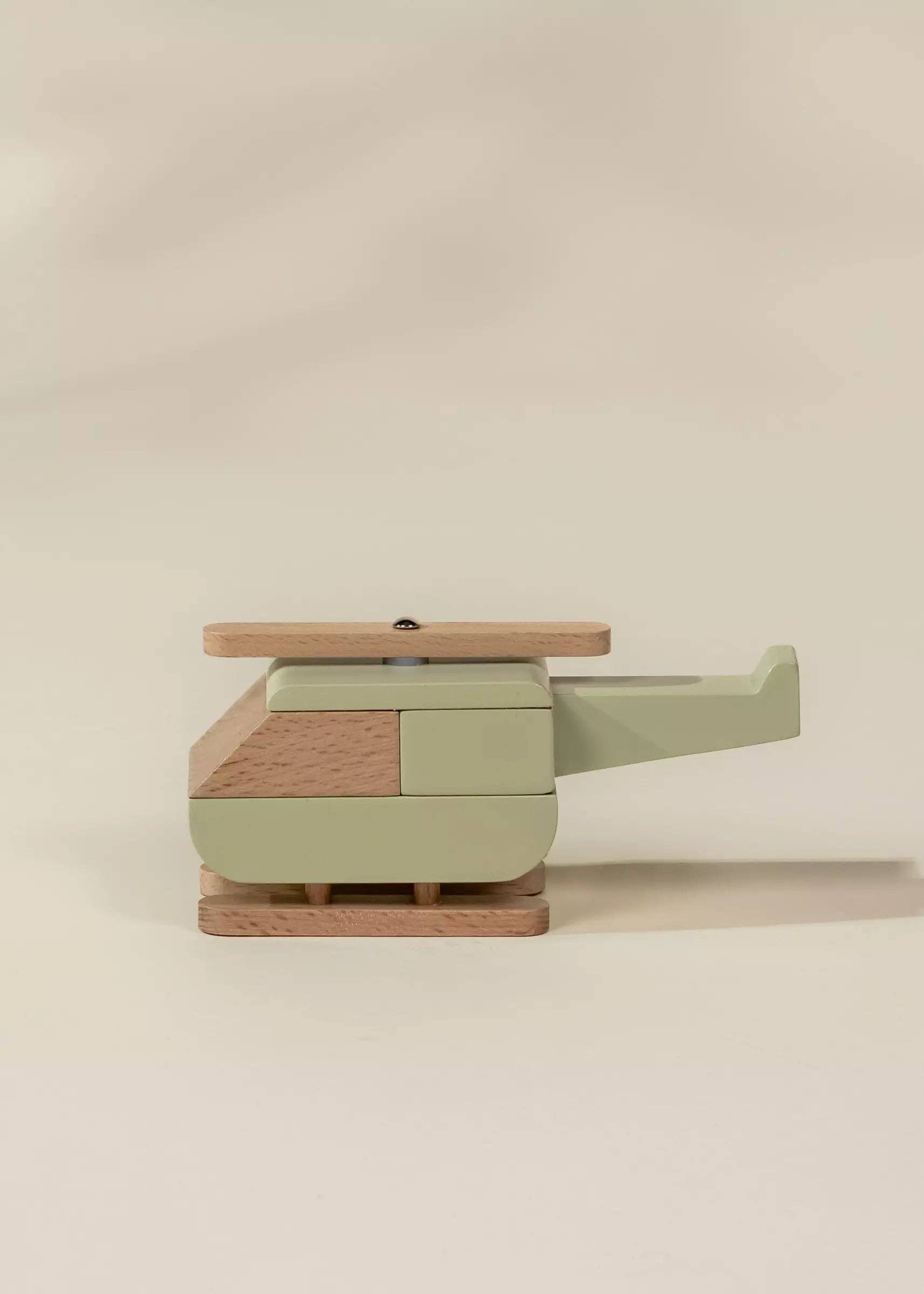 helicopter - wooden vehicle