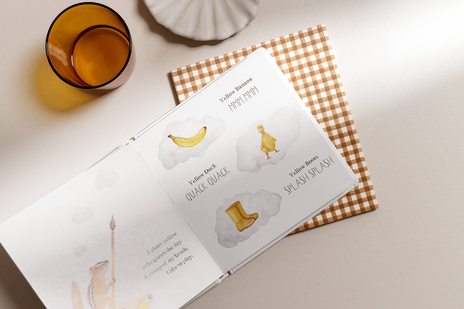 wishy washy: a board book of first words and colours